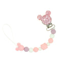Baby Pacifier Clips Chain Silicone Beads Teether Toys Dummy Holder Pacifier Chain Gift