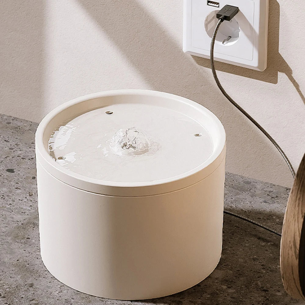 Water Dispenser Cat Automatic Water Dispenser, Pet Ceramic Bowl, Dog Bowl Water Dispenser, Circulation And Flow