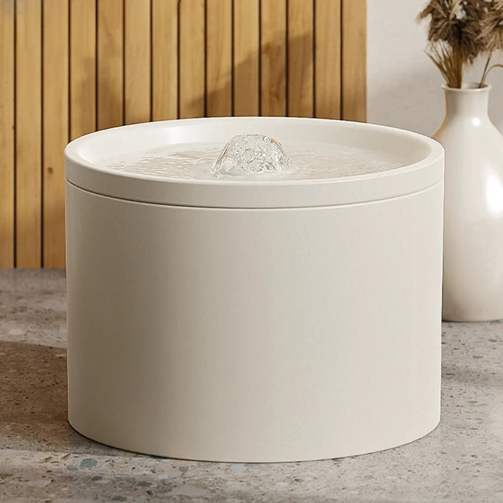 Water Dispenser Cat Automatic Water Dispenser, Pet Ceramic Bowl, Dog Bowl Water Dispenser, Circulation And Flow