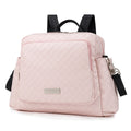 Soboba 2023 New Diaper Bags for Mother Waterproof Large Capacity Solid Polyester Diaper Backpacks Travel Bag for Newborn Baby