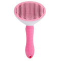 Non-Slip Pet Grooming Brush, ABS Material Easy to Clean, Massage & Deshed, Comfortable Ergonomic Design